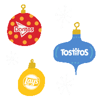 Christmas Popcorn Sticker by Frito-Lay