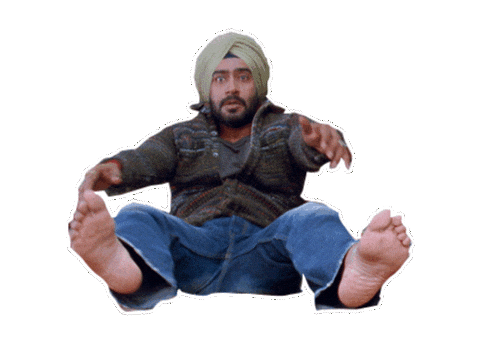 Happy Leave Me Alone Sticker by DevgnFilms