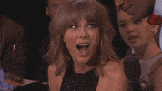 Excited Taylor Swift GIF by iHeartRadio