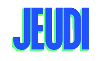 Jeudi Sticker by Pete The Monkey