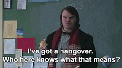 Sick Jack Black GIF