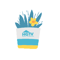 HGTV_Russia flowers home cozy comfort Sticker