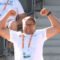 happy celebration GIF by European Athletics