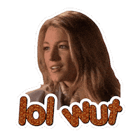 Are You Serious Wait What Sticker by Blake Lively Fan