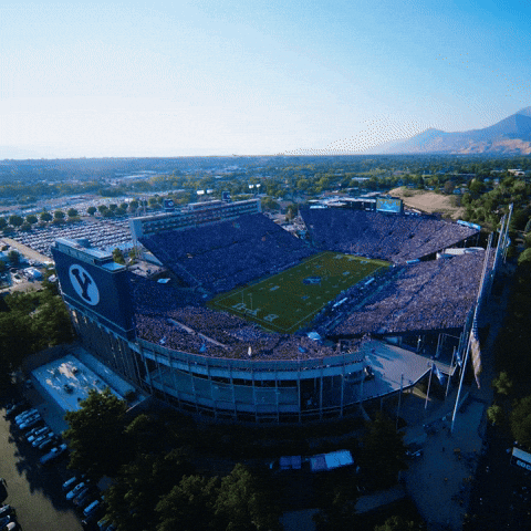 Byu Football GIF by BYU Cougars