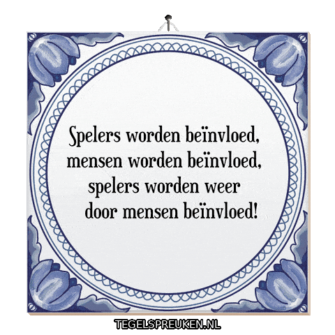 Teamwork Wijsheid Sticker by Tegelspreuken.nl