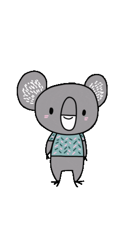 vonhandmitherz koala picapauyan vonhandmitherz Sticker