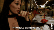 total bellas shut up GIF by E!