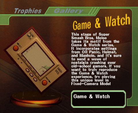 Super Smash Bros Trophy GIF