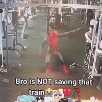 Spider Man Gym GIF by Respective