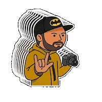 Photography Batman Sticker by 0711bilder