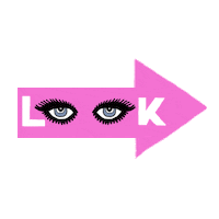 Look Sticker by Verrier Handcrafted