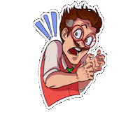 vokigames halloween jump scary scared Sticker