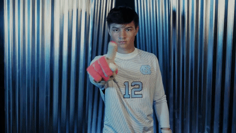 North Carolina Soccer GIF by UNC Tar Heels