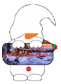 Winter Snowman Sticker