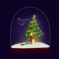 Sad Christmas GIF