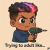 Side Eye Concentrating GIF by Persona