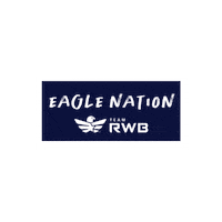 Eagle Nation Sticker by Team RWB