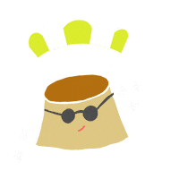 ぷりん Sticker