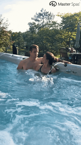 masterspas giphyupload couple relaxing chatting GIF