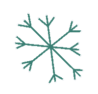 Snow Snowflake Sticker by MRCPL