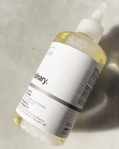 The Ordinary Glycolic Acid Toner GIF by Ejollify Beauty