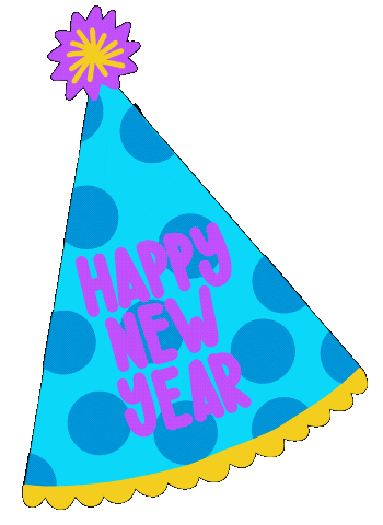 poppylakeillustrations happy new year new year 2023 year Sticker
