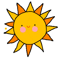 Happy Summer Sticker by Linzie Hunter