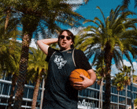 Basketball Yell GIF by UCF Marching Knights