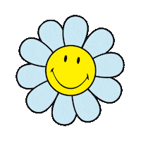 Daisy Smile Sticker by By Samii Ryan
