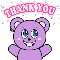 Thank-You Pink Sticker