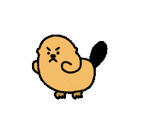 Angry You Can Do It Sticker by takadabear