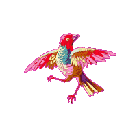 Pink Rainbow Sticker by Imbarro Home & Fashion