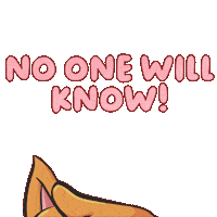 Slip Away Top Secret Sticker by VeeFriends