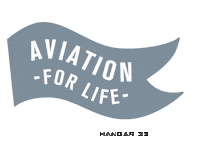 hangar33 plane aviation hangar hangar33 Sticker