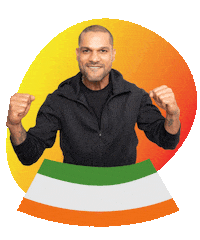 Shikhar Dhawan India Sticker by TAGZ