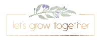 LetsGrowTogether lets grow together speech pathologist letsgrowtogether paediatric speech pathologist Sticker