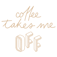 Take Off Coffee Sticker by WeLoveBourgogne