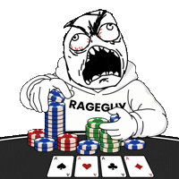 Slot Machine Bet Sticker by Rageguy