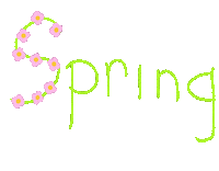 Loop Spring Sticker