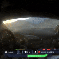 Dashcam Sundowner GIF by FIA World Rally Championship
