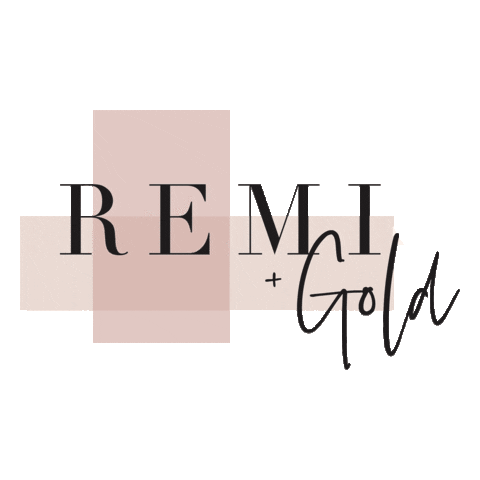 remiandgold giphyupload logo atx atelier Sticker