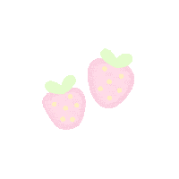 moonfwairy pink strawberry moonfwairy Sticker