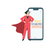 Small Business Sticker by Instamojo