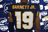 Turn Around Collar GIF by Toledo Rockets