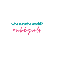 Peach Wbkgirls Sticker by WBK FIT