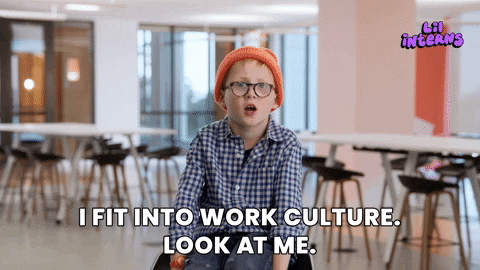 lilinterns giphyupload look at me work culture lil interns GIF