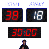 18 Away Sticker