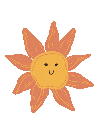 Flower Smile Sticker