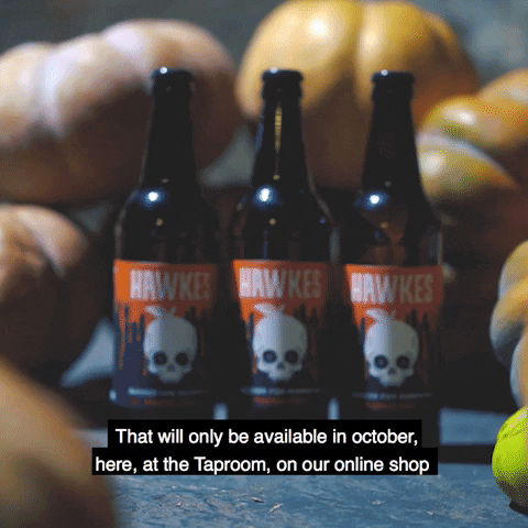 wearehawkes pumpkin cider hawkes GIF
